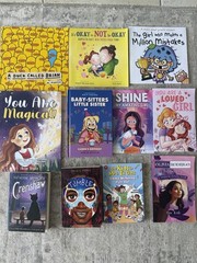 Kids Books Lot Girls Ages 7-12 Inspiring Stories Graphic Novel Set 11