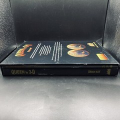 Queen in 3-D by Brian May Stereoscopic Viewer Owl & Hardcover Book Slipcased Set