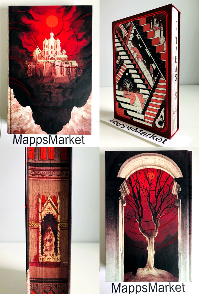Katabasis by R.F. Kuang ILLUMICRATE EXCLUSIVE EDITION with Slipcase ~ Stenciled