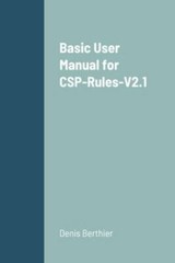 Basic User Manual for CSP-Rules-V2.1, Brand New, Free shipping in the US
