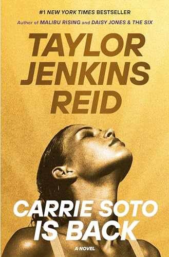 Carrie Soto Is Back: A Novel – Hardcover, by Reid Taylor Jenkins – Very Good c