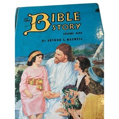 The Bible Story 1-5 8-10 Books Arthur S. Maxwell Hardcovers 1956 Children HC