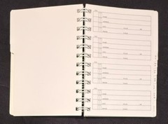 Hallmark Spiral Notebook Holiday Card List — Handy 80+ Pages — Decorative Cover