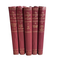The Bookshelf for Boys & Girls Volume 2,6,8 &9 Parents Guide Vintage Lot HC Book