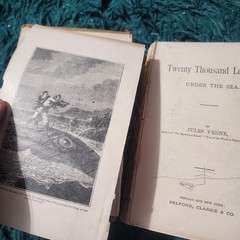 Antique Jules Verne Twenty Thousand Leagues Under the Sea