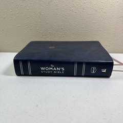 NKJV, The Woman’s Study Bible, Leathersoft, Blue, Red Letter, Full-Color Edi…