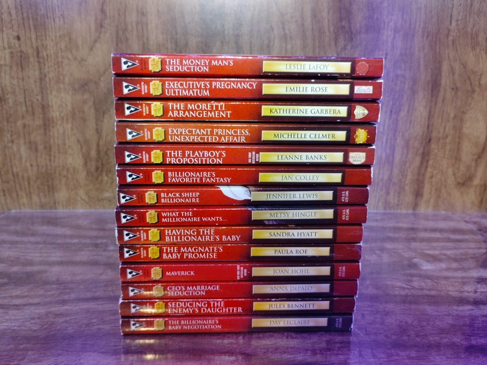 Silhouette Desire Lot 14 Books Billionaire Romance LeClaire Banks Hohl PB