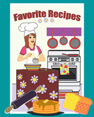 Blank Cookbook Recipe Book Variety to Choose From 9″ H x 6″ W 102 Pages