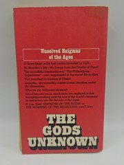 The Gods Unknown by Robert Charroux 1974 PB Ancient Aliens UFO G-500
