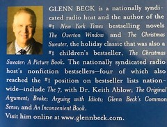 THE SNOW ANGEL by Glenn Beck (2011, Hardcover) Dust Cover Brand New, Clipped