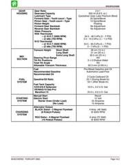 MERCURY 1986-2003 6 8 9.9 10 15 HP SERVICE MANUAL SPIRAL FASTENED, TOUGH COVERED