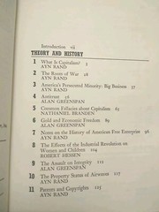 Capitalism: The Unknown Ideal Ayn Rand ( HC 1966 2nd Print) Alan Greenspan Book