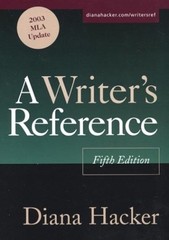 A Writer’s Reference: 2003 MLA Update – plastic_comb Hacker, Diana