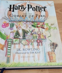 Harry Potter & The Goblet of Fire Illustrated by Jim Kay Hardcover 2019 NEW