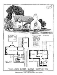 House Design Competitions – Book 11 Drawings – Detroit Free Press -1928