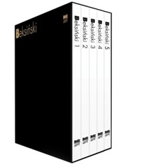 Zdzisław Beksińsk 1-5. Five mini albums in ellegant etui case Hardcover, New