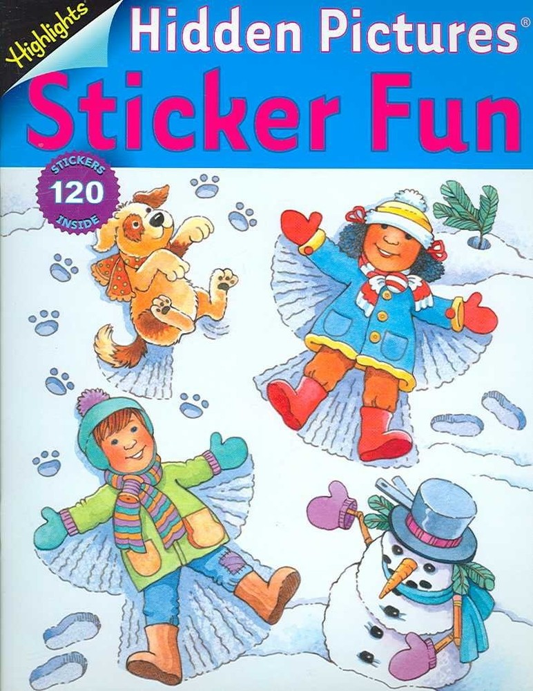 Hidden Pictures Sticker Fun #1 (Snow Angels) (Highlights Hidden Pictures® S…