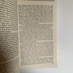 Engines for Models : Part No. B-102 Berkeley Models 1955 Booklet 95 Pages 312S