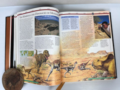 RARE „The Illustrated Encyclopedia of the Prehistoric World” 512 Pgs 9 X 11.5″