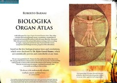 FREE SHIPPING! BIOLOGIKA ORGAN ATLAS : ROBERTO BARNAI/ 154 pages, 2021 edition
