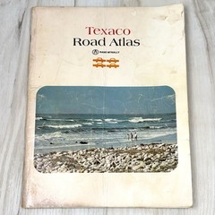 Texas ROAD ATLAS & Travel Guide Rand McNally United States Canada Mexico PB 1973