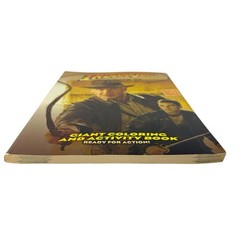 Indiana Jones Kingdom Crystal Skull Giant Coloring and Activity Book – 96 pages