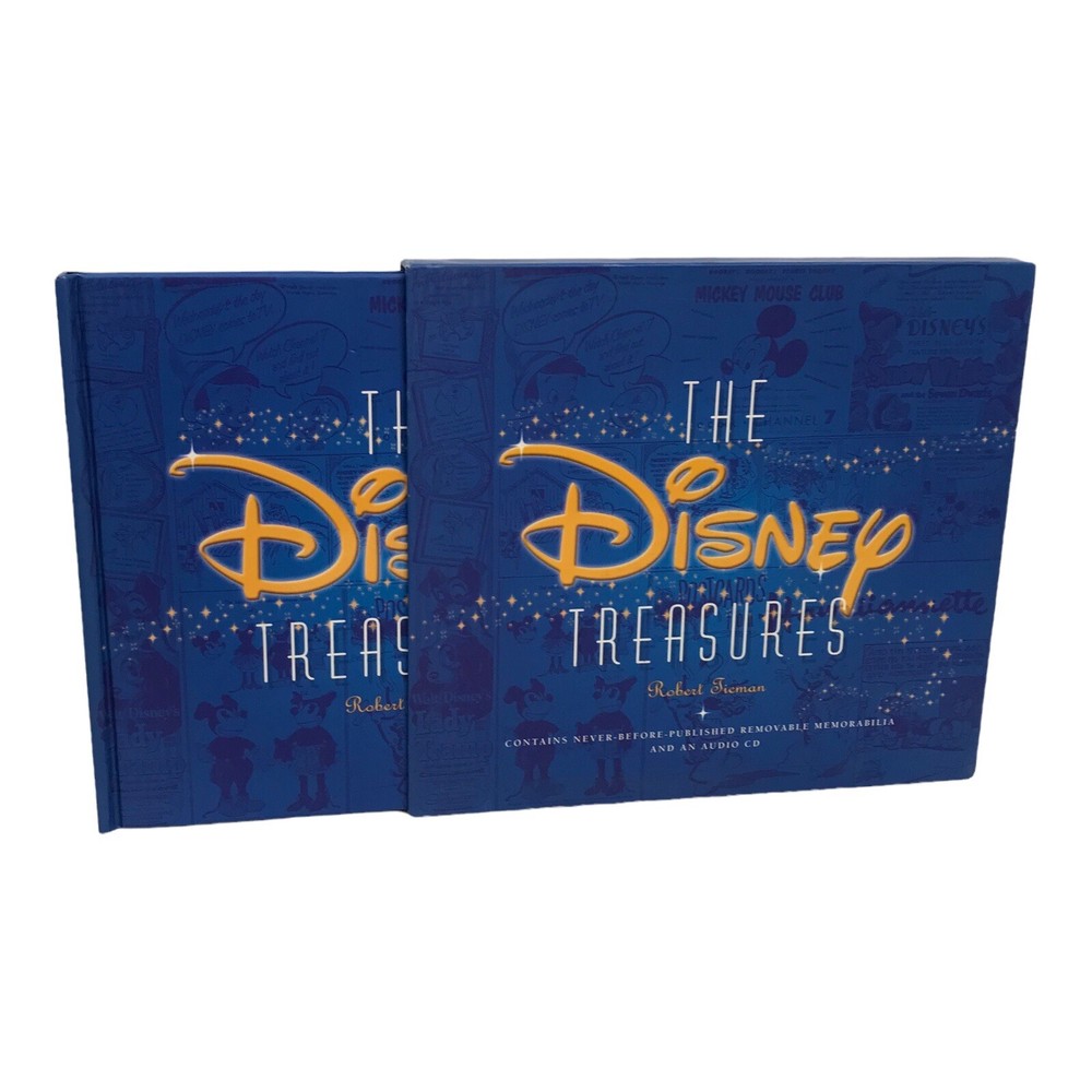 The Disney Treasures by Robert Tieman Disney Editions Removeable Souvenirs 2003