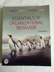 Essentials of Organizational Behavior [15TH EDITION] – Paperback-9780135468890