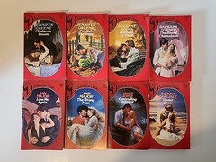 Lot of 100 Harlequin/Silhouette Desire Romance Paperbacks Random Mix Vintage