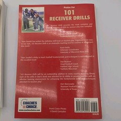 Lot Of 5 Coaches Choice 101 Football Books Team Defensive Receiver Stunts Drills