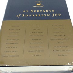 27 Servants of Sovereign Joy – John Piper – Hardcover Book – New/Sealed