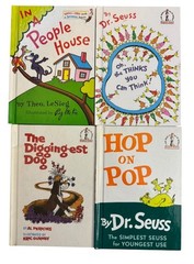 Lot of 16 Dr. Seuss Beginner & Bright And Early Hardcover Books As Shown