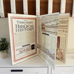Timechart of Biblical History Maps Charts Oversized Bible Study Book 4000 Years