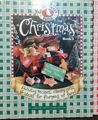 GOOSEBERRY PATCH CHRISTMAS COOKBOOKS 5, 8 and 10th anniversary LOT