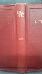 Ritual Notes Comprehensive Guide H Cairncross Knott & Son 1946 HB G 260425