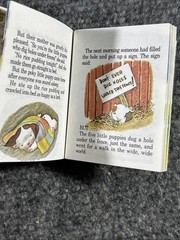 Vintage Set of 1- 12 Little Little Golden Book Miniatures