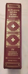 Butler’s Lives of the Saints Complete 4 Vol Set 1962 Special Edition Catholic