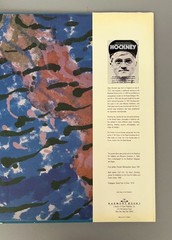 DAVID HOCKNEY POSTERS 40 Large Plates HCDJ Art Book 1987 First Edition 1st Print