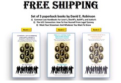 David E. Robinson 3 Books Set: Common Law …, The UCC … & Meet Your Strawman