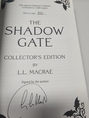 Broken Binding The Iron Crown Dragon Spirits SIGNED Shadow Gate L. L. Macrae