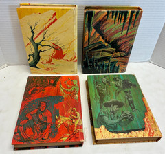 C5 (4) Vintage Troy Nesbit Illustrated Mystery Hardback Books Whitman