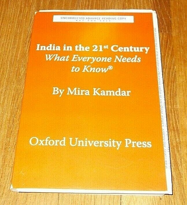 „India in the 21st Century” Mira Kamdar *2018* (Uncorrected Proof) PB VG+++