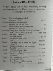 My First Study Bible Book Exploring God On My Own By Paul J Loth 528 Pages