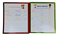 Fisher Price Little People Printing Practice Dry-Erase Activity Book Write &Wipe