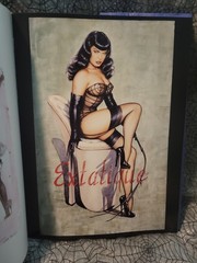 Bettie Page by Olivia 2006 Hardcover Art Book 1st Ed. Print Olivia De Berardinis