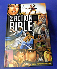 The Action Bible: God’s Redemptive Story Graphic Novel Hardcover 1st Edition NEW