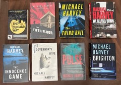 Michael Harvey Book Lot Michael Kelly Mystery Series