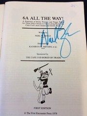 Used 6A All The Way 1979 Signed Noel W Beyle SC 112 Pages Cape Cod U