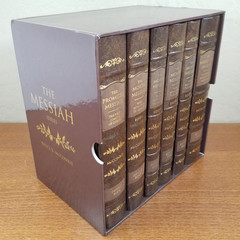 Complete Leather Set 6 Messiah Hardcover McConkie LDS Mortal Promised Millennial