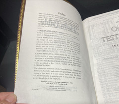 Holy Bible King James Giant Print Brown Bonded Leather Christian Heritage Publ
